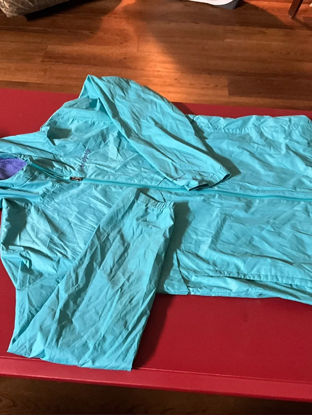 Girls xl Columbia hooded jacket